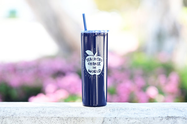 Influence of a Teacher 32 oz Rose Gold Water Bottle Tumbler for Teache –  Brooke & Jess Designs - 2 Sisters Helping You Celebrate Your Favorite People