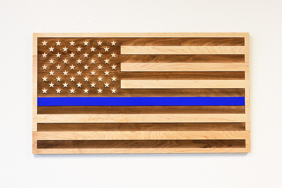American Flag Wooden Wall Art