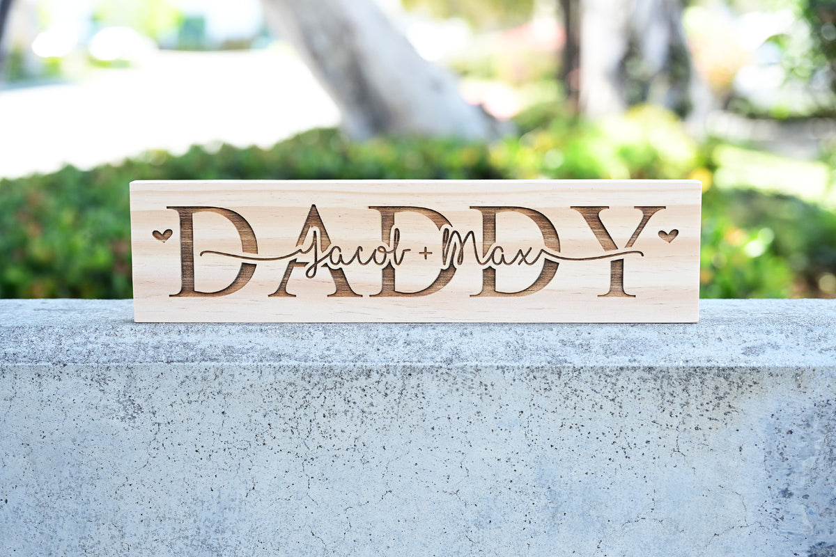 Personalized Custom Wood Sign