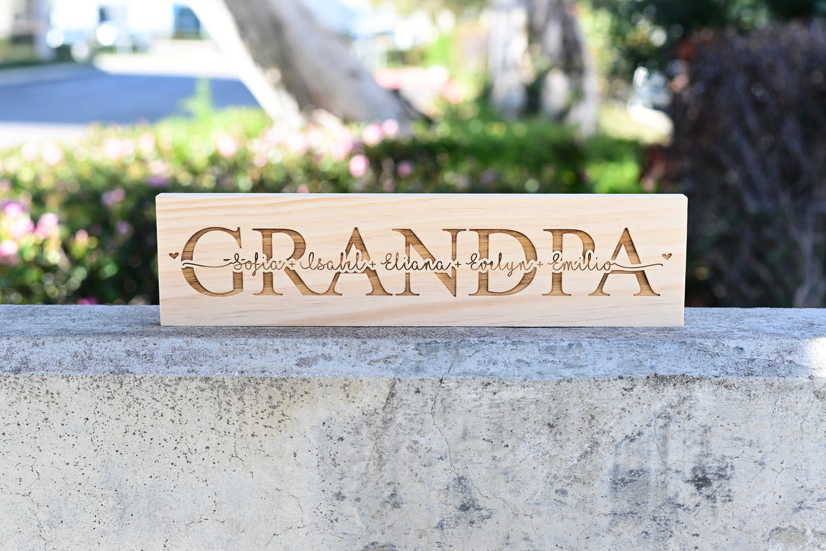 Personalized Custom Wood Sign