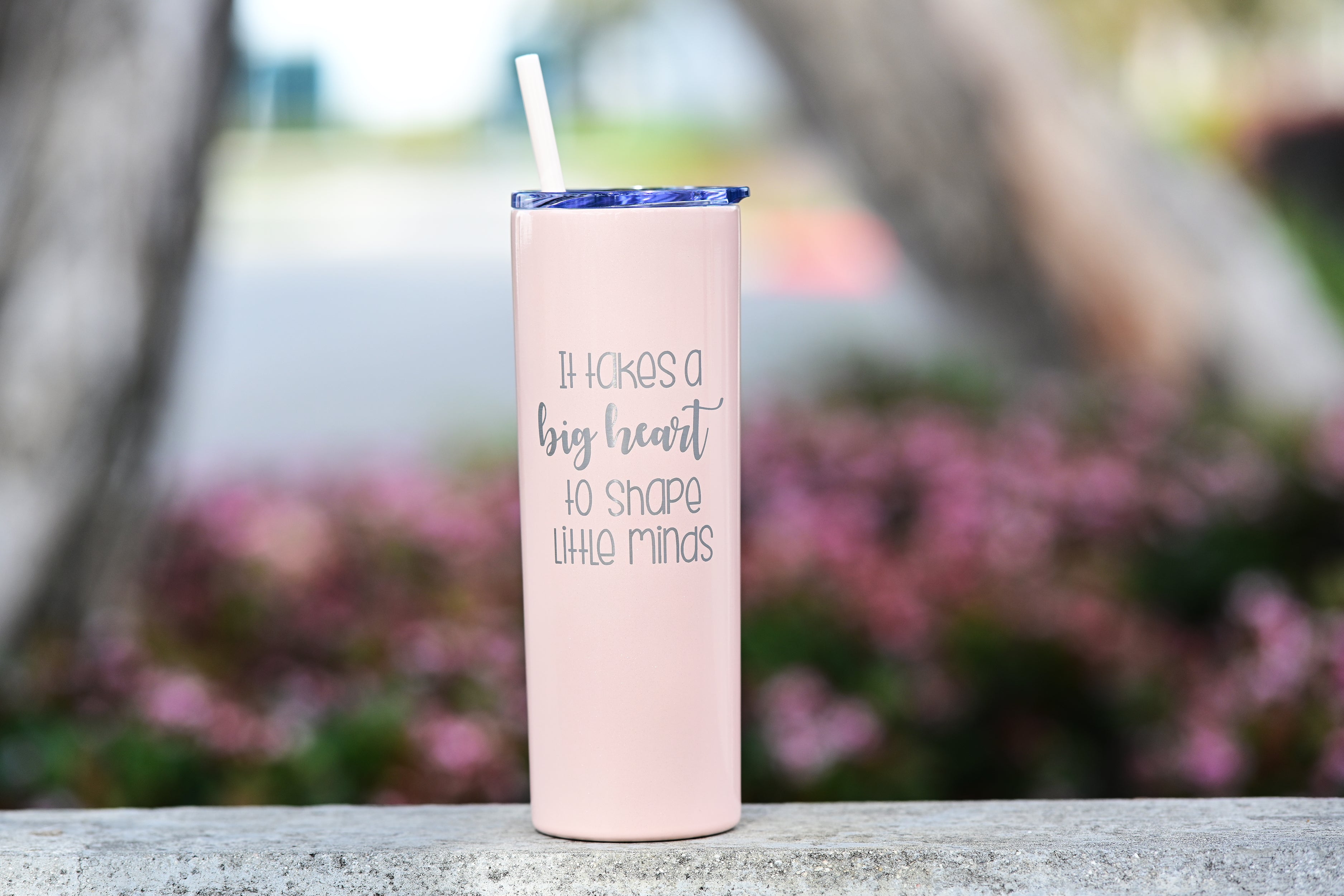 It Takes a Big Heart to Shape Little Minds Teacher Laser Engraved YETI  Rambler Tumbler Custom Teacher Appreciation Best Teacher Ever 